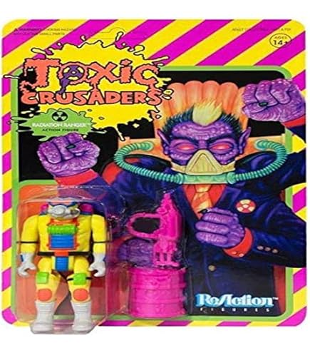 Amazon.co.jp: Toxic Crusaders ReAction Figures Wave 1 - Headbanger